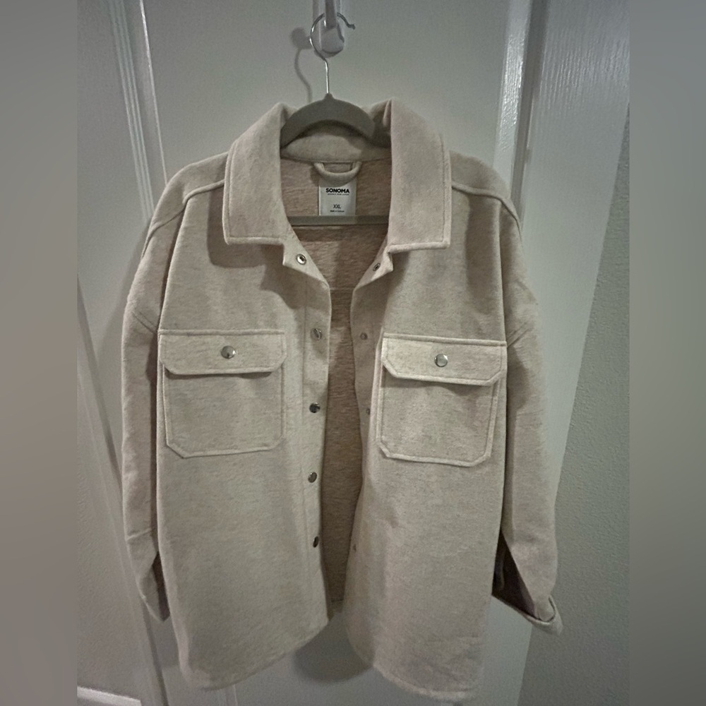 Sonoma Beige Shacket